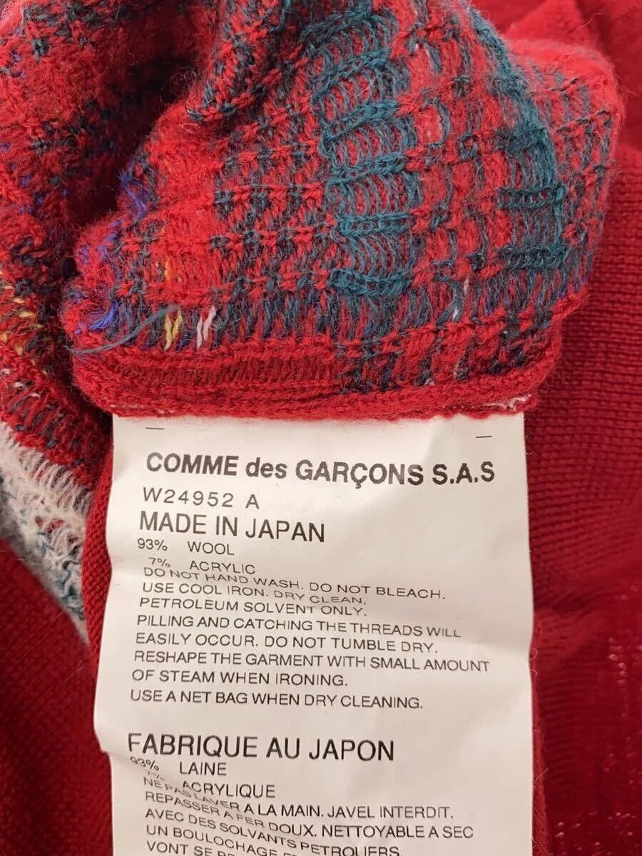 Comme des Garcons × Comme des Garcons SHIRT Plaid Wool Knit Sweater Size US L / EU 52-54 / 3 - 5 Thumbnail