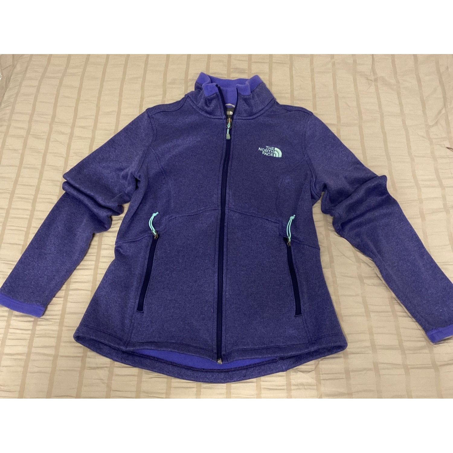 The North Face The North Face Womens Fleece Jacket S Purple Zip-Up, Small Size S / US 4 / IT 40 - 5 Thumbnail