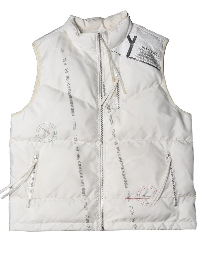KANGHYUK $2125 Kanghyuk AW19 White Down Airbag Vest Size US L / EU 52-54 / 3 - 1 Thumbnail