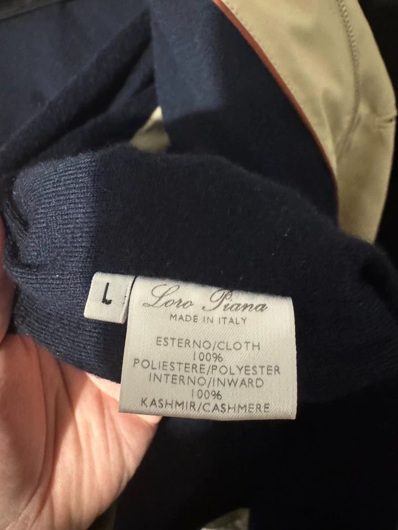 Loro Piana LORO PIANA Cashmere lined trench jacket Size US L / EU 52-54 / 3 - 4 Thumbnail