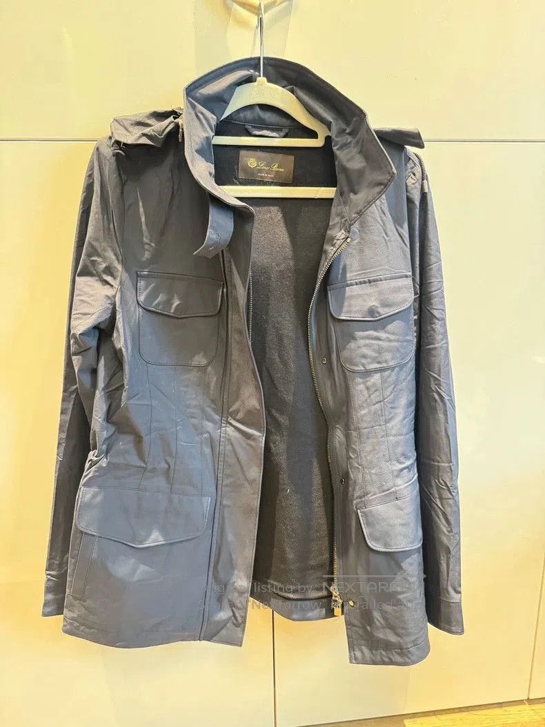 Loro Piana Loro Piana Gray Hooded Jacket. Size US M / EU 48-50 / 2 - 2 Thumbnail