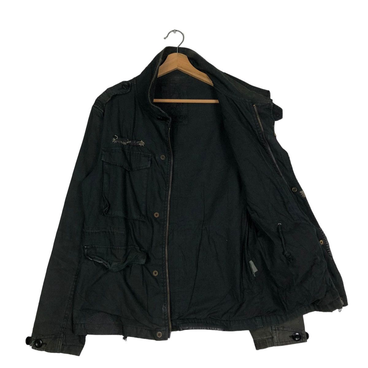 Hysteric Glamour 🔥VINTAGE BIKER JACKET PARACHUTE BONDAGE DESIGN ISSEY MIYAKE Size US M / EU 48-50 / 2 - 11 Thumbnail