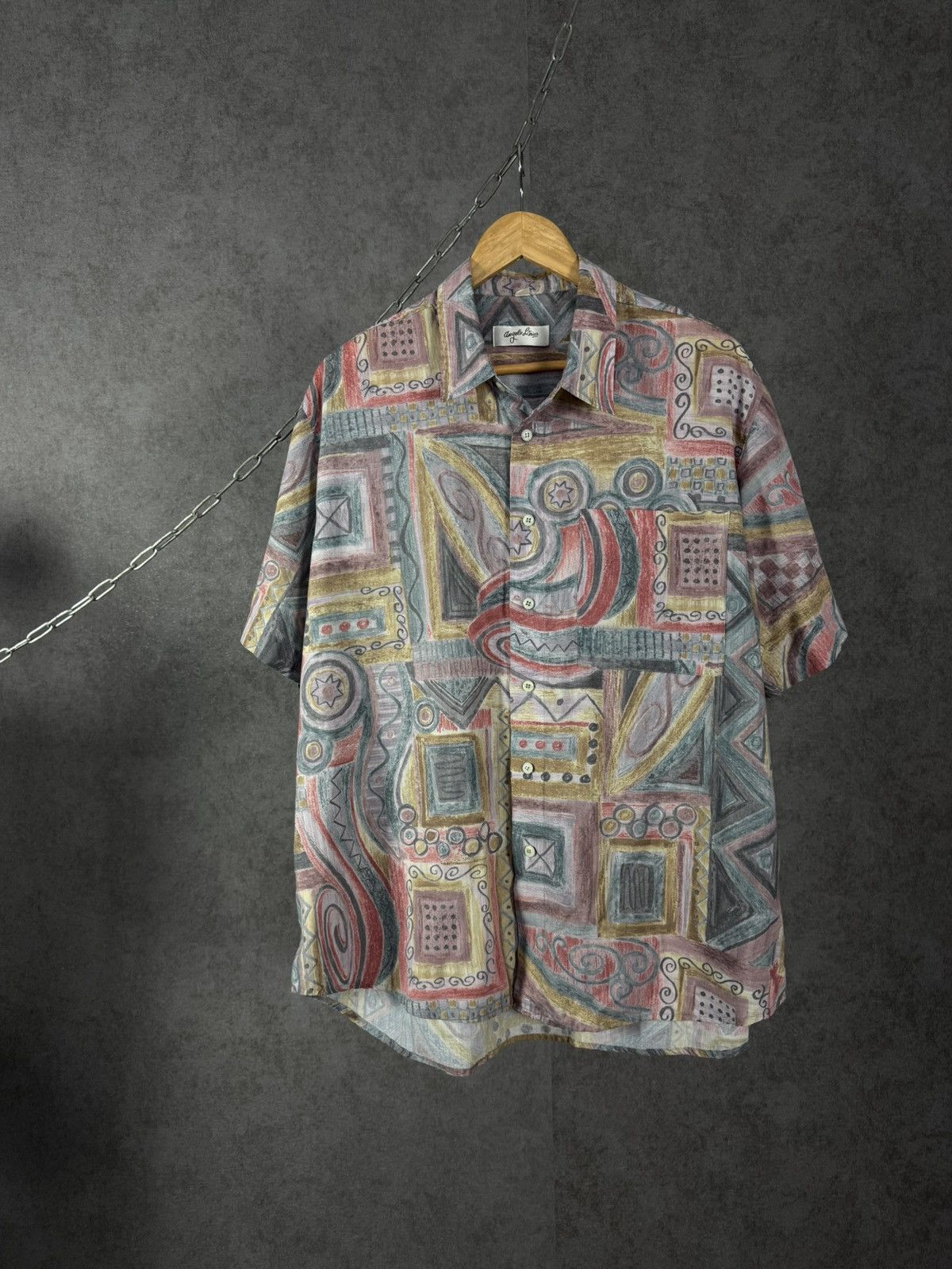 Vintage Art crazy hawaiian vintage shirt Size US XL / EU 56 / 4 - 1 Thumbnail