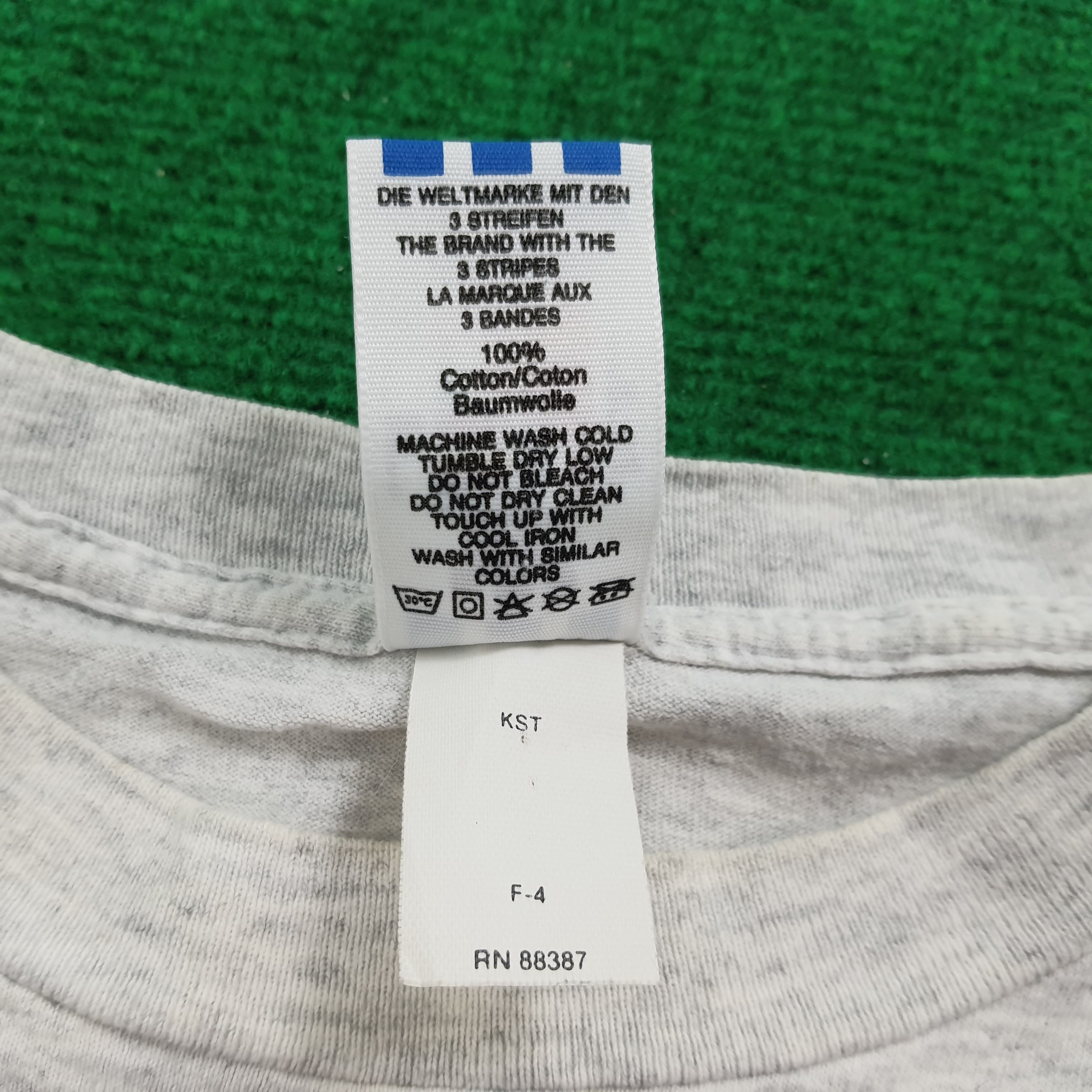 Adidas Adidas Original Logo Tshirt Size US XL / EU 56 / 4 - 6 Thumbnail