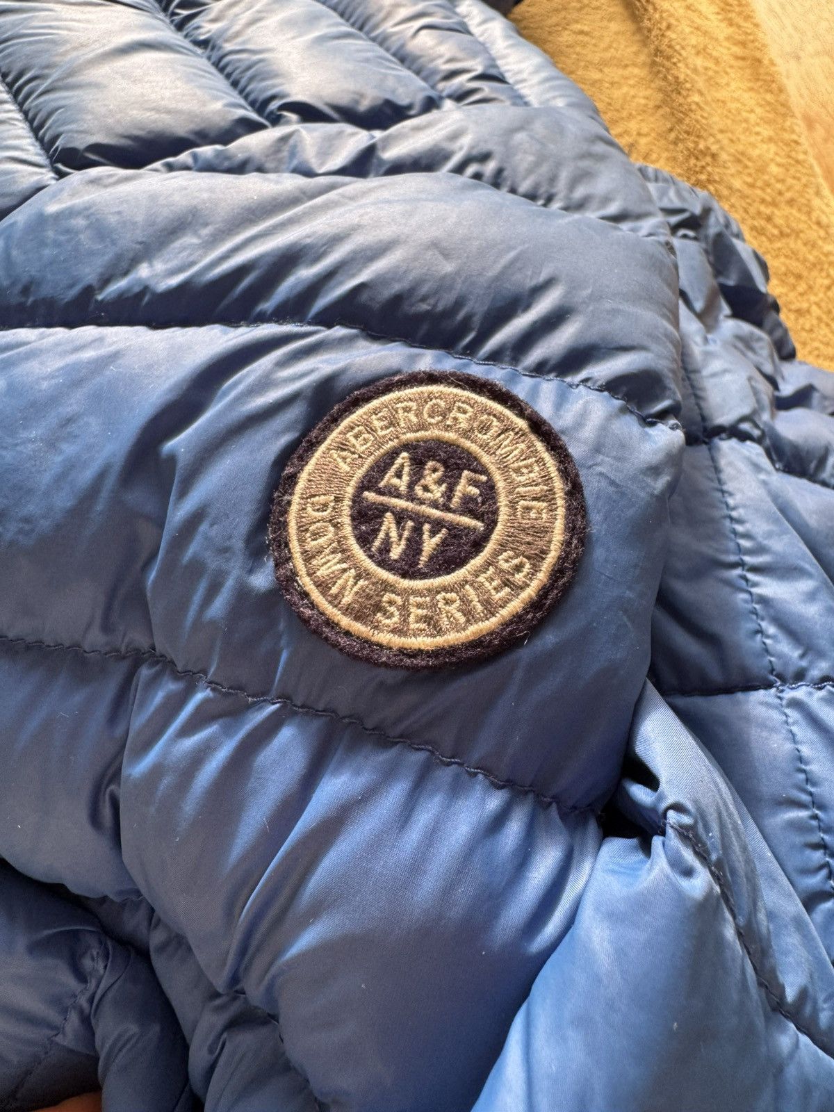 Abercrombie & Fitch ABERCROMBIE & FITCH QUALITY PUFFER JACKET Size US M / EU 48-50 / 2 - 5 Thumbnail