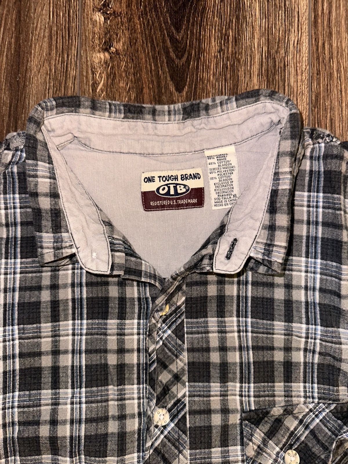 Other VINTAGE One Tough Brand Mens Polo Size US XL / EU 56 / 4 - 2 Thumbnail