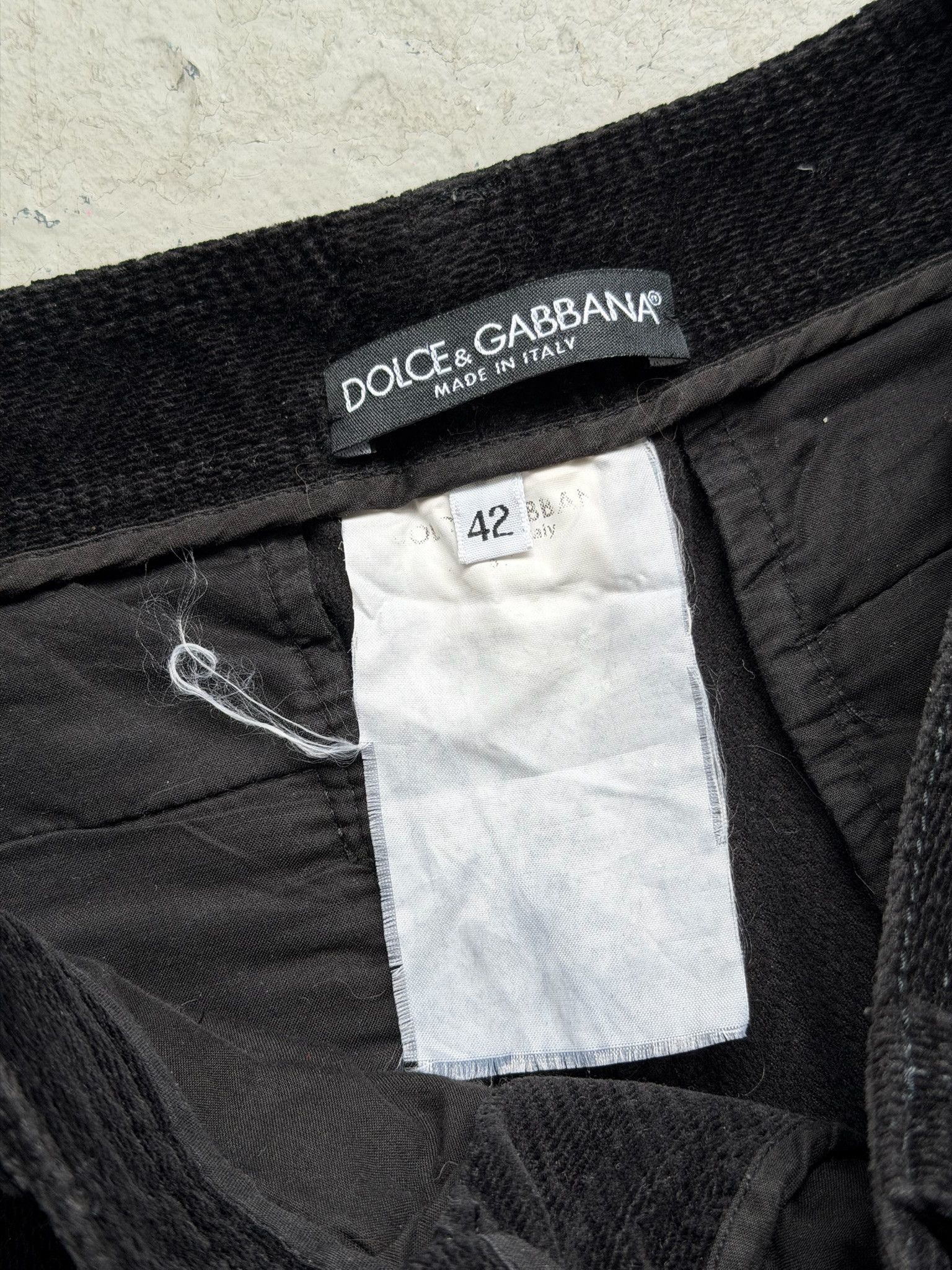 Dolce & Gabbana Dolce & Gabbana Corduroy Buckle Trousers Size US 32 / EU 48 - 7 Thumbnail