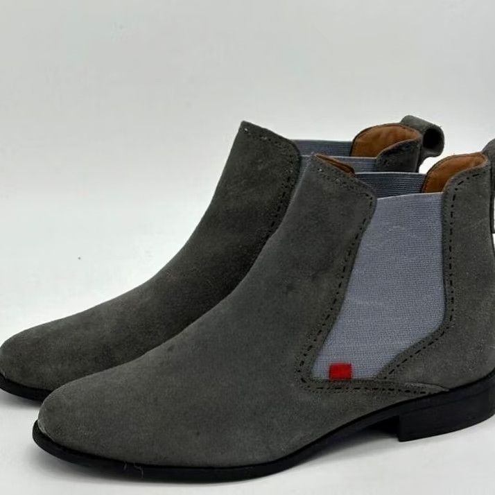 Joseph Marc Joseph Chelsea Boots Suede Leather Womens 10.5 Grey Ankle Pull On Boots Womens Mens? Size US 11 / IT 41 - 6 Thumbnail