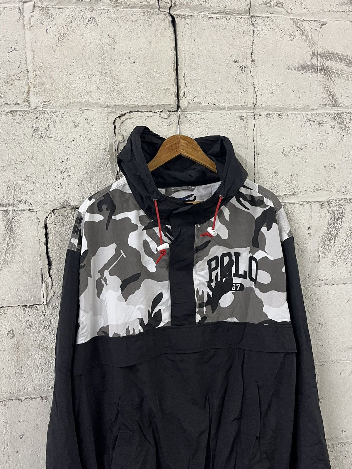 Polo Ralph Lauren Polo Ralph Lauren snow camo windbreaker lightweight jacket Size US XL / EU 56 / 4 - 8 Thumbnail