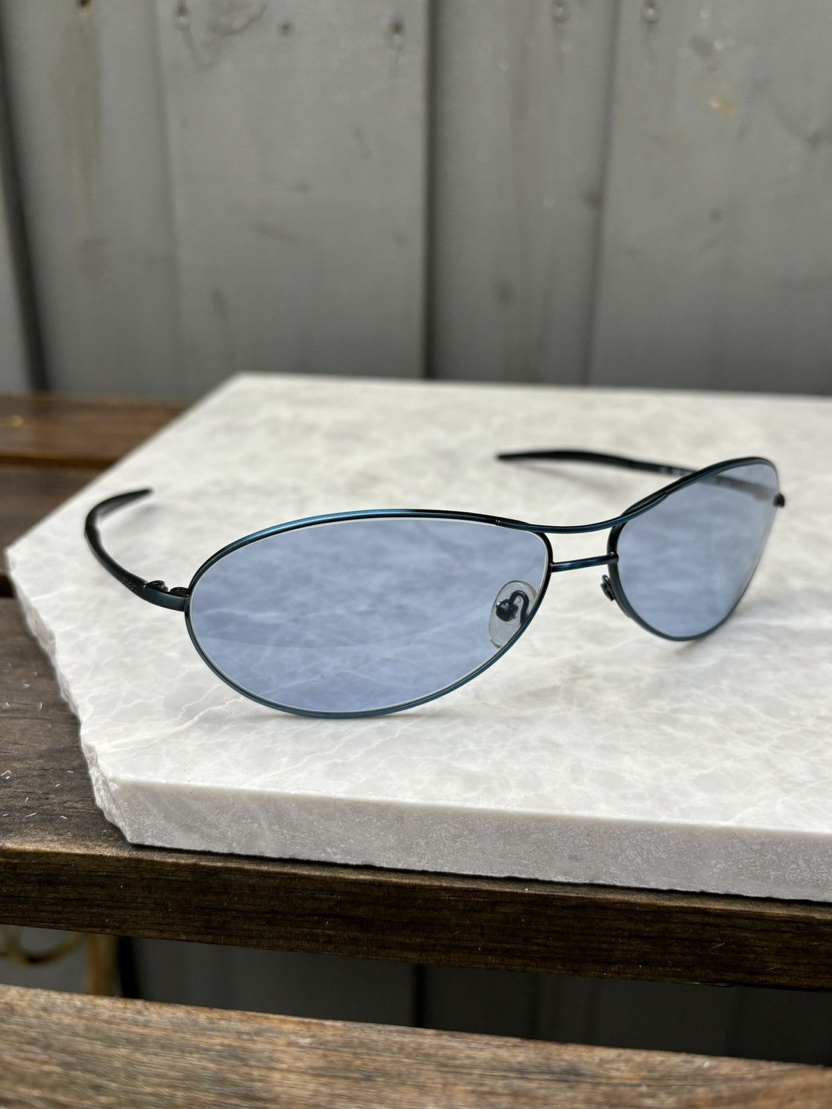 Gucci × Vintage Vintage Gucci Sunglasses GG 1662/S 90s 2000s Y2K Bug Eye Size ONE SIZE - 15 Thumbnail
