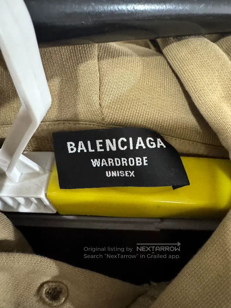 Balenciaga Balenciaga Solid Color Crewneck Hoodie Size US S / EU 44-46 / 1 - 3 Thumbnail