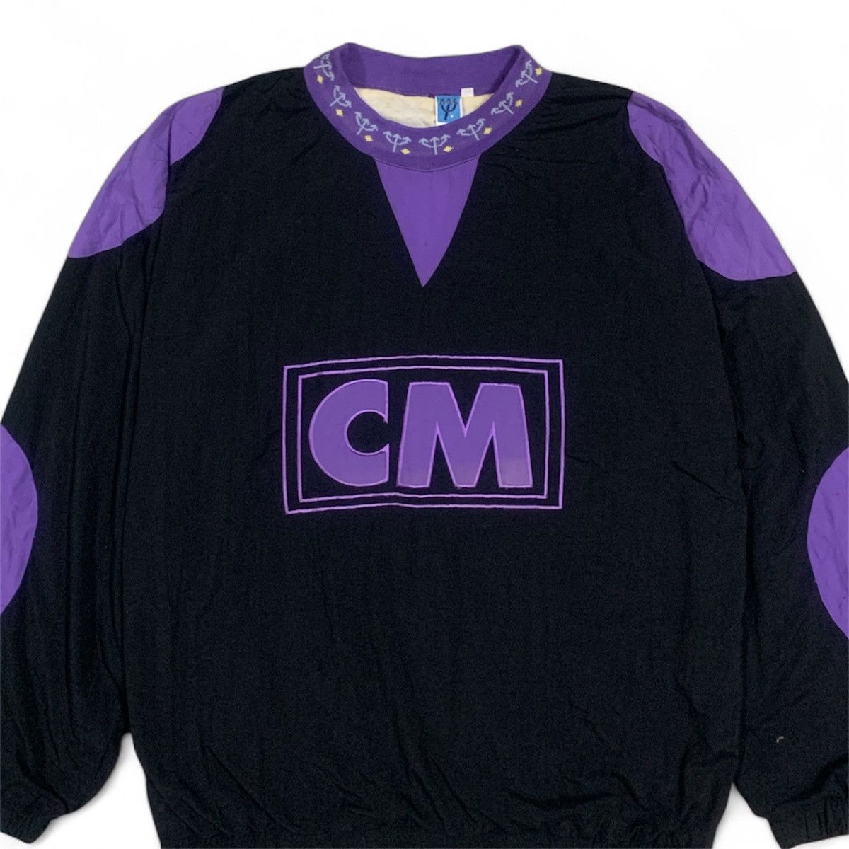 Vintage Vtg 90's Club Med Pullover Nylon Sweater Jacket Size US M / EU 48-50 / 2 - 2 Thumbnail