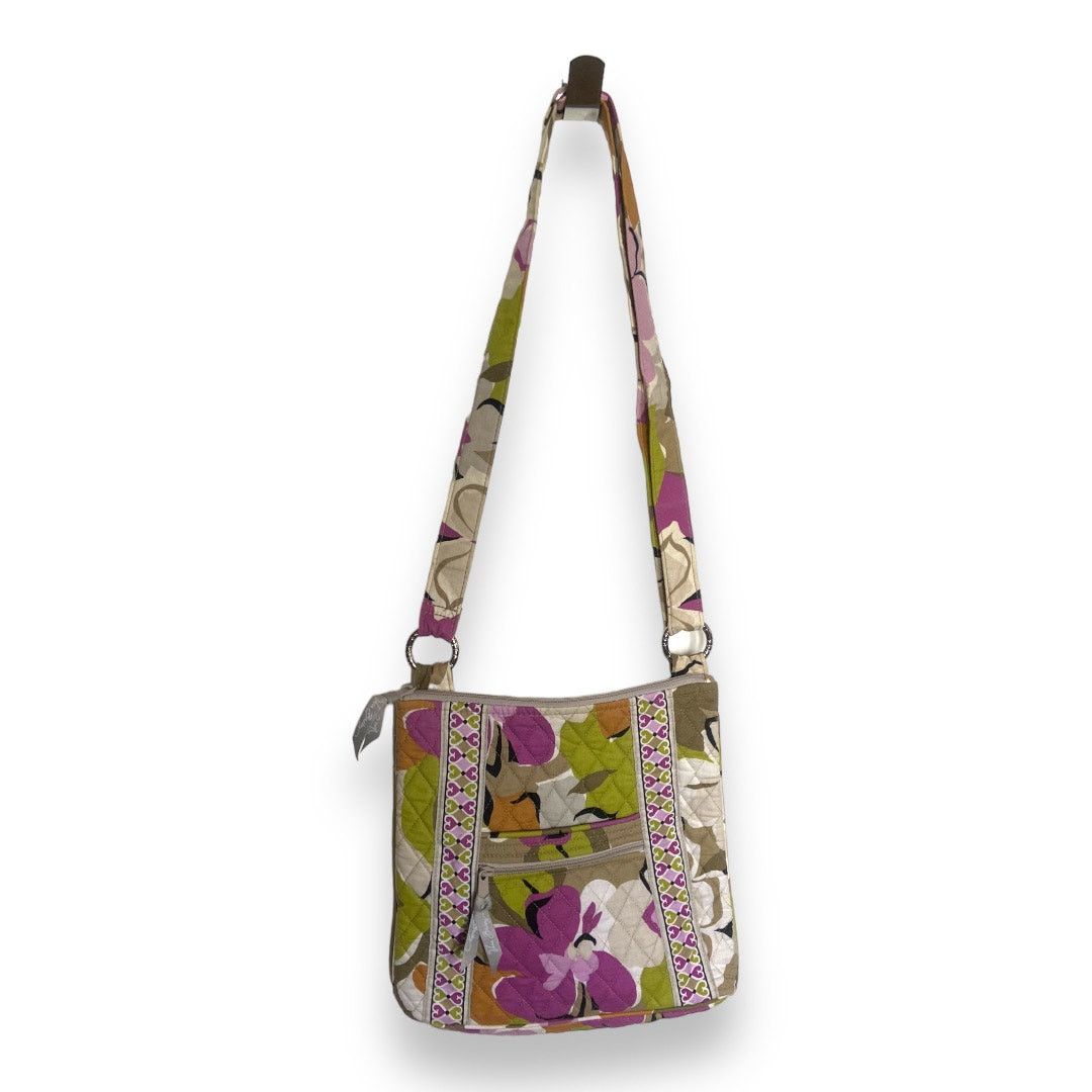 Vera Bradley Portobello Road Hipster Crossbody Bag Purse in Grey, Women's