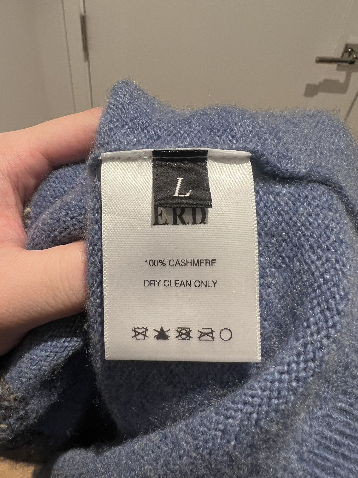 Enfants Riches Deprimes × Loro Piana Boy wipes girl’s tears crewneck sweater Size US L / EU 52-54 / 3 - 5 Thumbnail