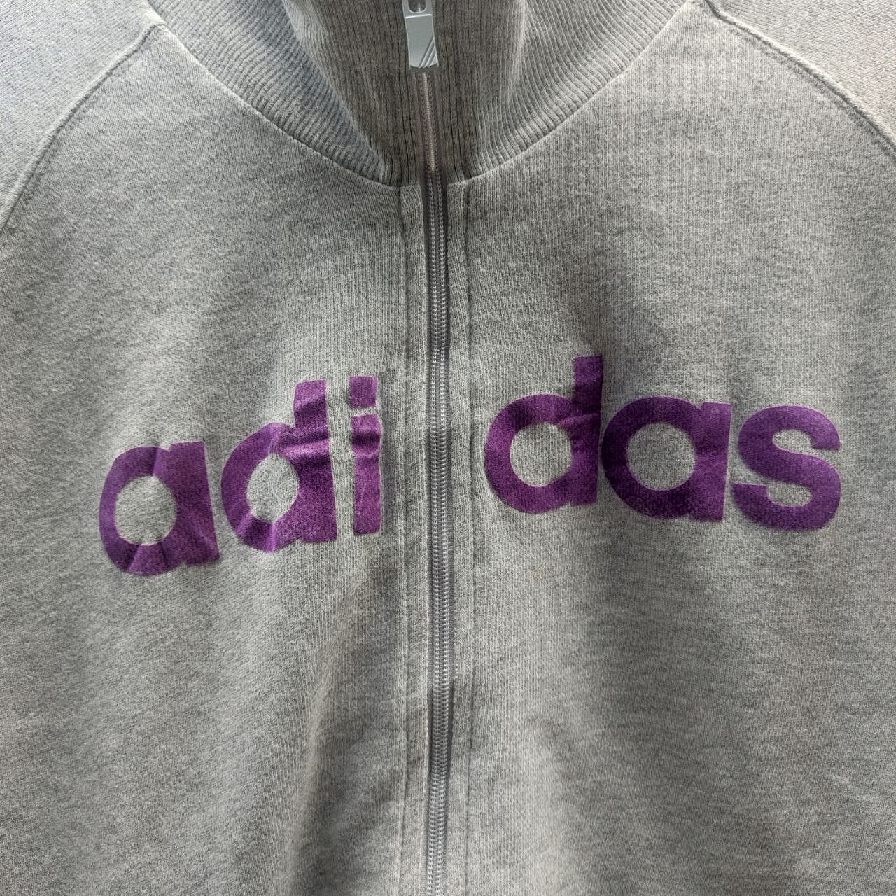 Adidas × Vintage Vintage 00s Adidas Sweat Track Jacket Size US S / EU 44-46 / 1 - 2 Thumbnail