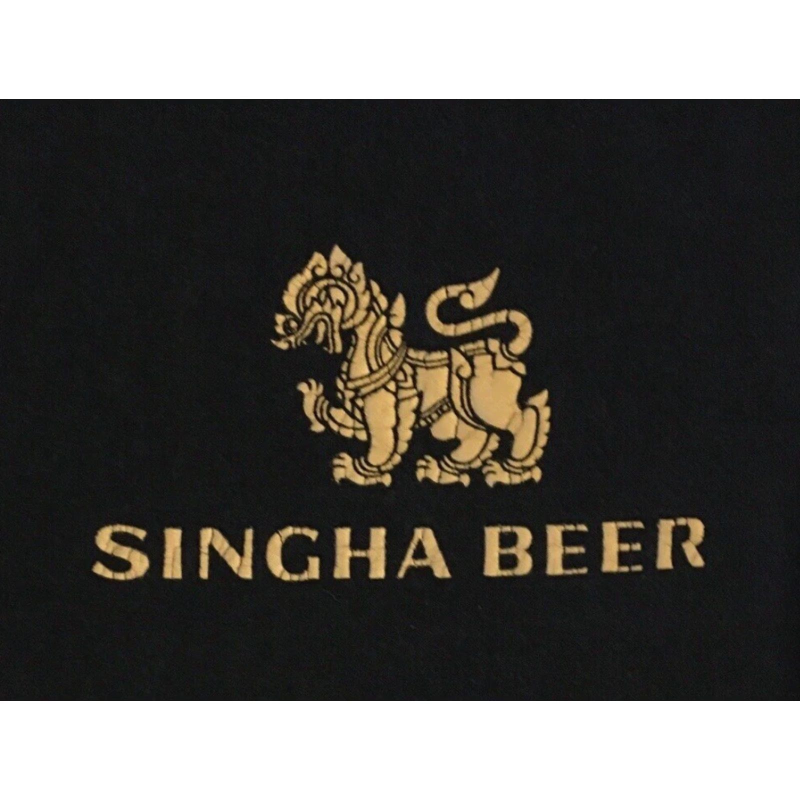 Vintage Vtg Singha Beer Faded All Over Print Shirt M Thailand Bar Drinking Lion Art Grunge 90s Y2K Size US M / EU 48-50 / 2 - 4 Thumbnail