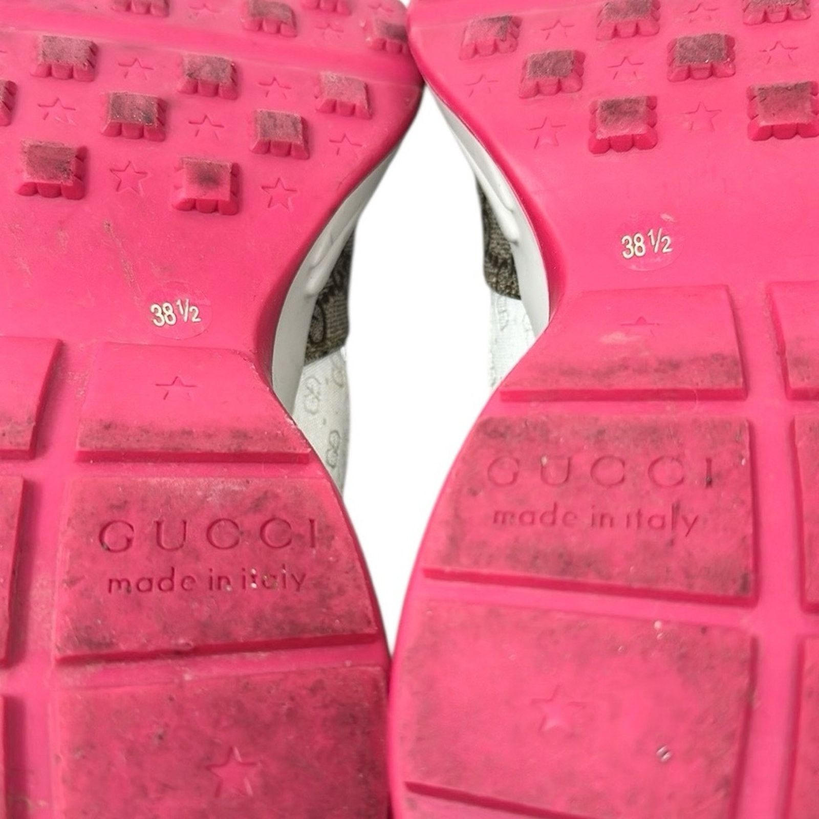 Gucci Gucci Rhyton GG Canvas Monogram Low Top Sneakers Size 38.5 Size US 8.5 / IT 38.5 - 14 Thumbnail