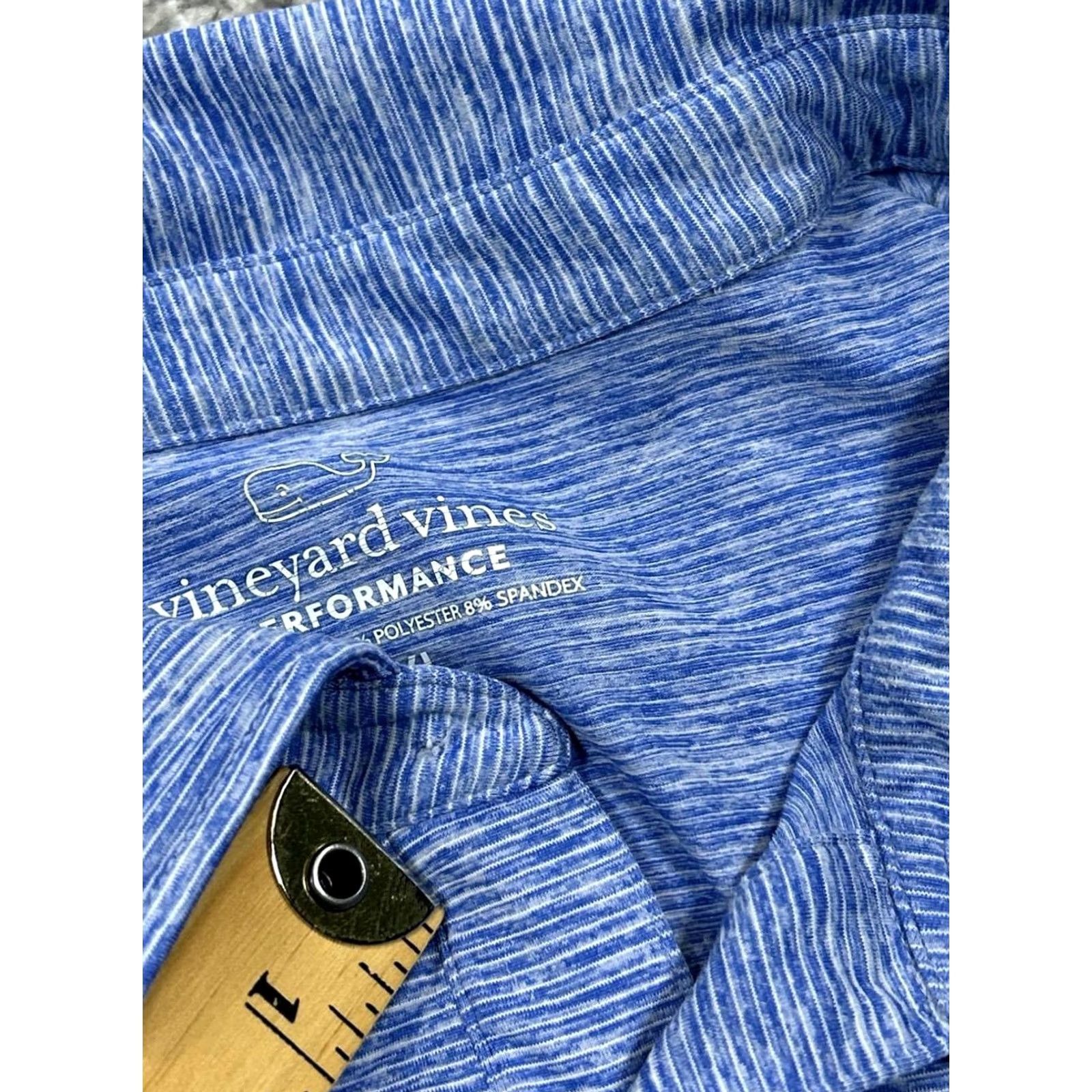 Vineyard Vines Final Answer: Vineyard Vines Polo Shirt Mens Xxl Blue Golf Size US XXL / EU 58 / 5 - 4 Thumbnail