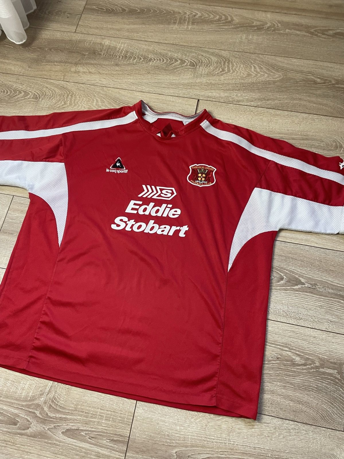 Le Coq Sportif Carlisle United 2005 - 2006 away shirt jersey le coq sportif Size US XL / EU 56 / 4 - 2 Thumbnail