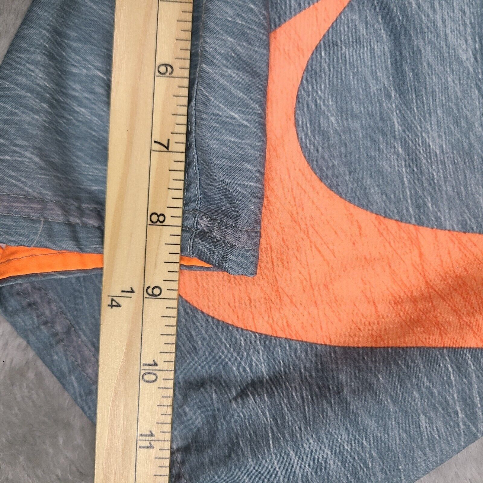 Nike Nike Board Shorts Mens Size Small Green Orange Swoosh Logo S Size US 29 - 6 Thumbnail