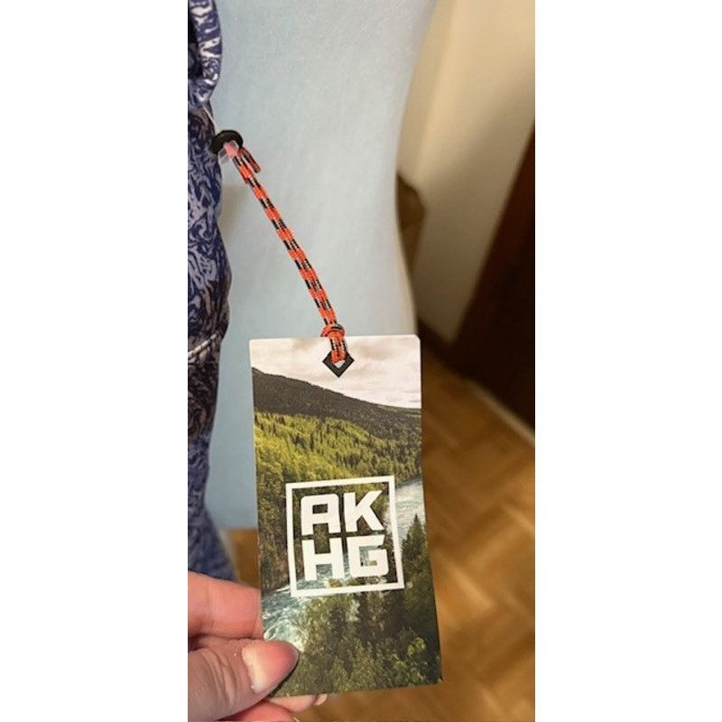 Duluth Trading Company AKHG Alaskan Hardgear Trail Tech Flow Dress Blue Print NWT Size M / US 6-8 / IT 42-44 - 5 Thumbnail