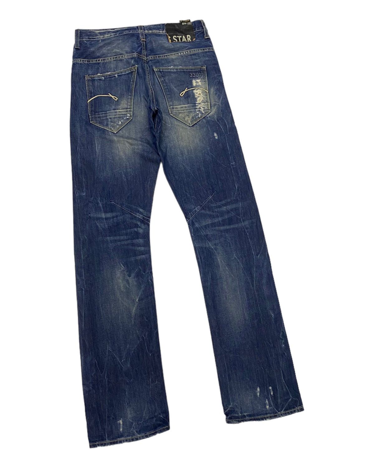 G-Star × Hysteric Glamour 🔥RARE G-STAR RAW DISTRESSED DENIM JEANS HYSTERIC GLAMOUR Size US 30 / EU 46 - 4 Thumbnail