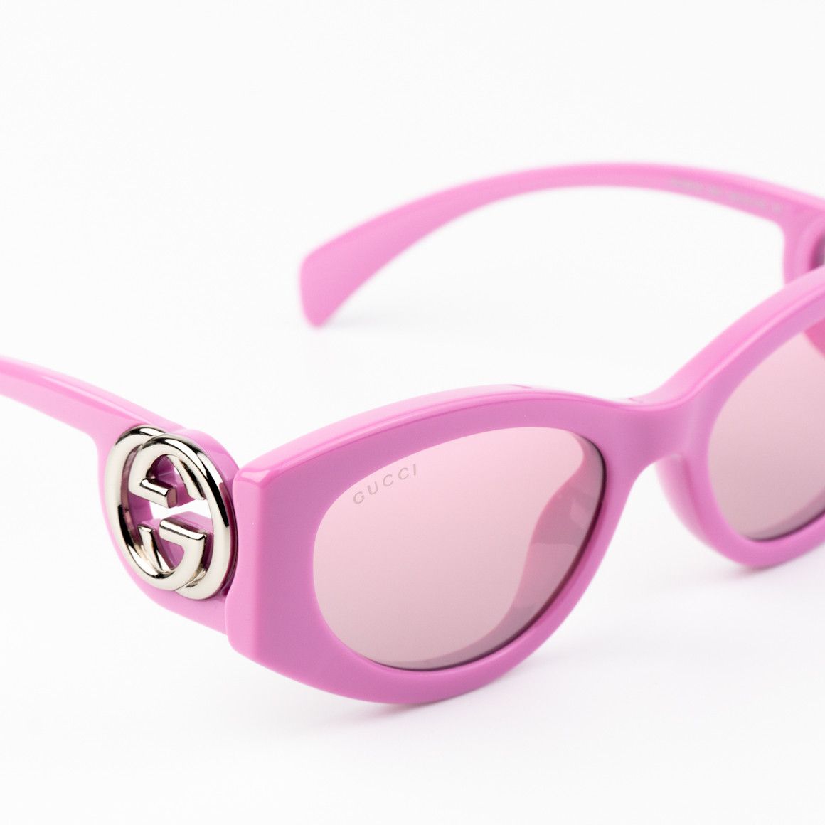 Gucci NEW Gucci GG1691S 003 Women Oval Sunglasses GG 1691S Size ONE SIZE - 6 Thumbnail