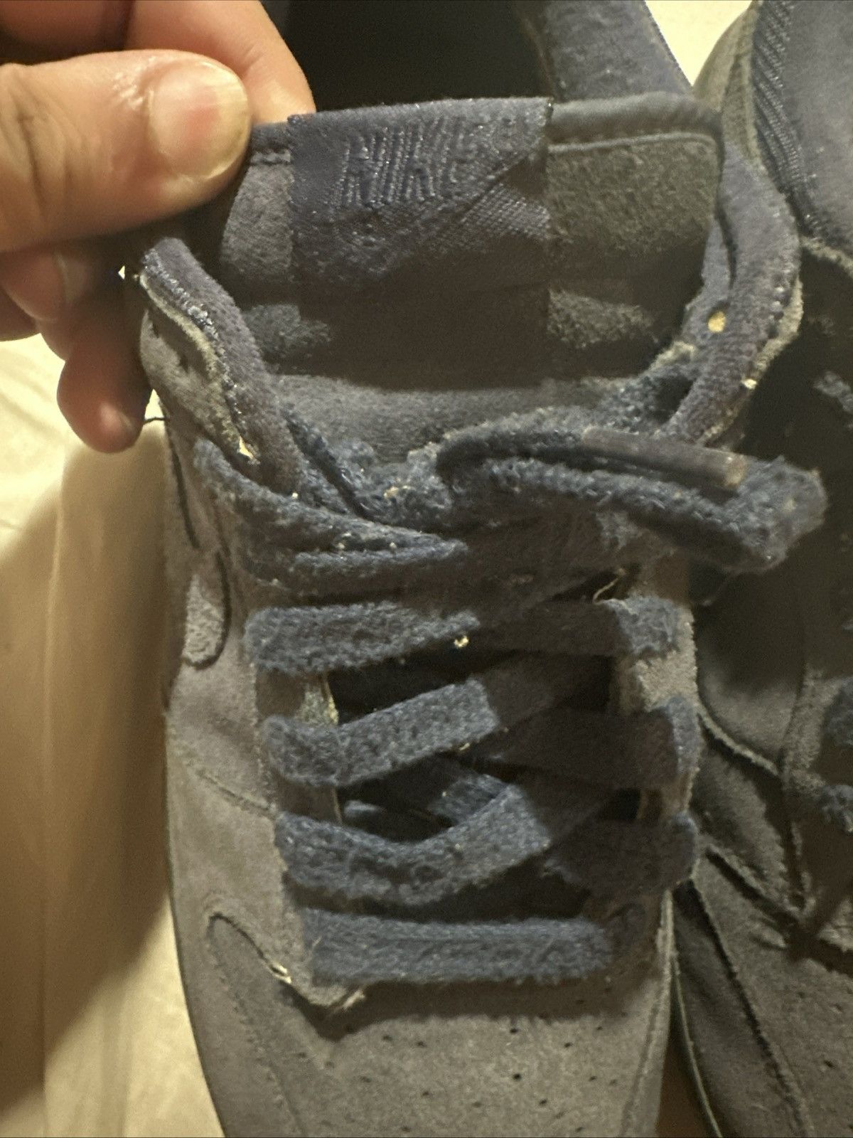 Nike USED 2005 Nike Dunk Low Blue Smurf Twilight Size 11 NO BOX Size US 11 / EU 44 - 3 Thumbnail