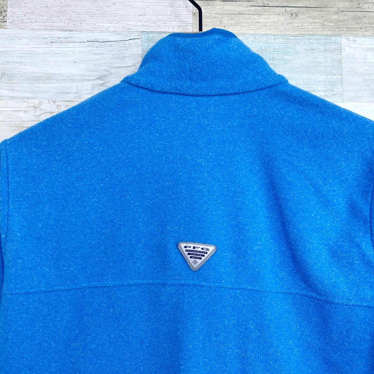 Columbia Columbia PFG Fleece Full Zip Jacket Blue Lightweight M Size M / US 6-8 / IT 42-44 - 5 Thumbnail