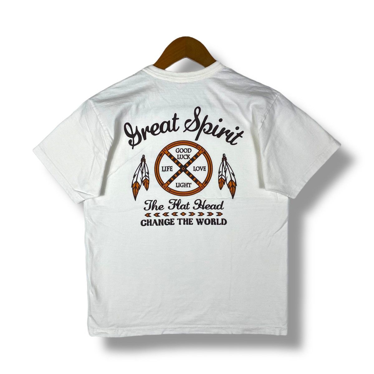 The Flat Head THE FLAT HEAD Great Spirit Change The World Navajo Native Size US S / EU 44-46 / 1 - 1 Thumbnail