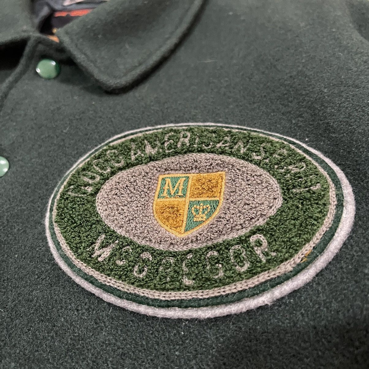 McGregor × Vintage Vintage McGregor Wool Varsity Jacket Size US L / EU 52-54 / 3 - 14 Thumbnail