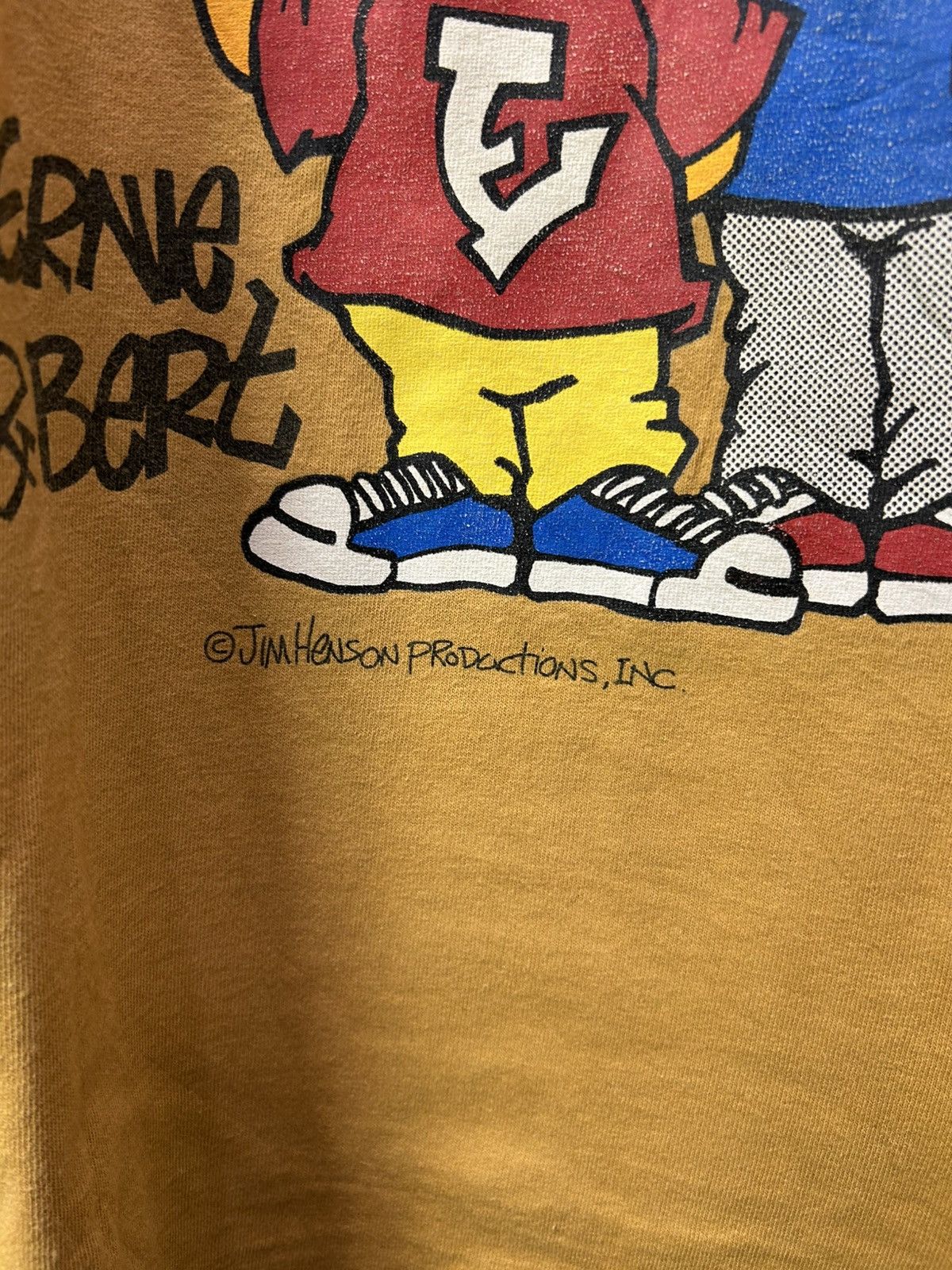 Vintage Sesame Street Ernie And Bert Famous The World Over Vintage Size US L / EU 52-54 / 3 - 3 Thumbnail