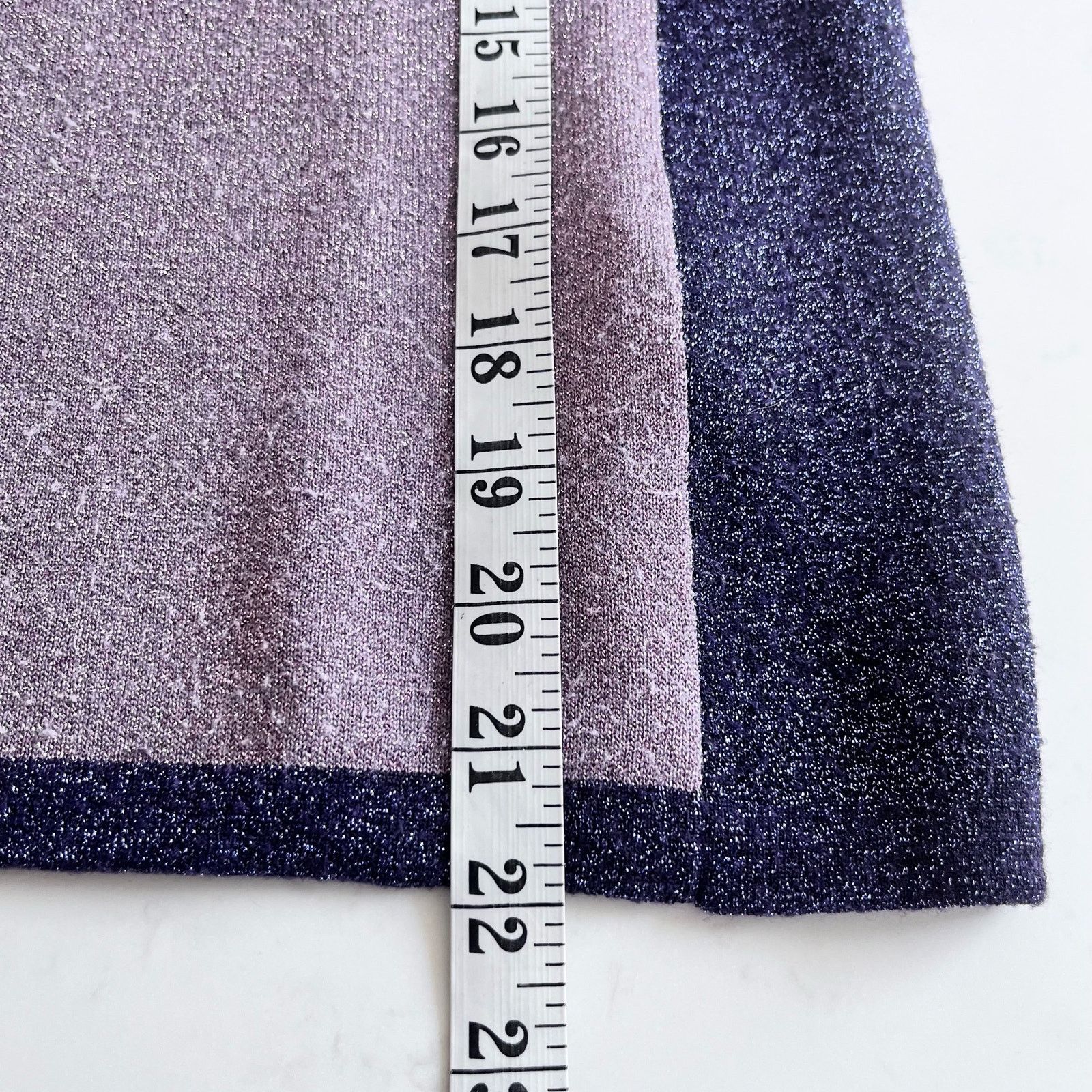 Hugo Boss HUGO BOSS Colorblock Top Sweater Pink Purple Black Metallic Size L / US 10 / IT 46 - 8 Thumbnail