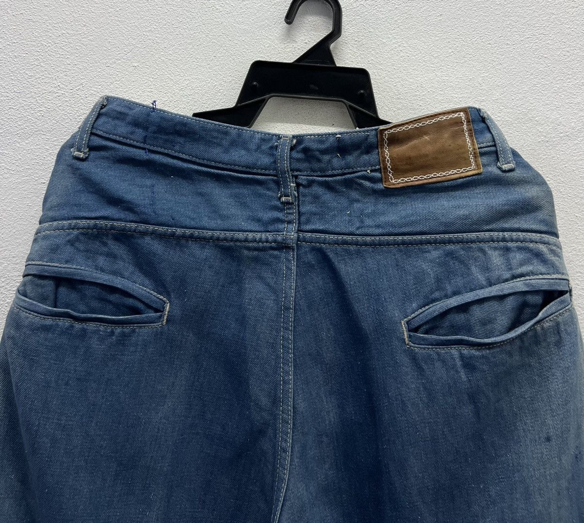 Japanese Brand × Vintage × mina perhonen VINTAGE MINA PERHONEN MADE IN JAPAN DENIM PANTS Size US 30 / EU 46 - 4 Thumbnail