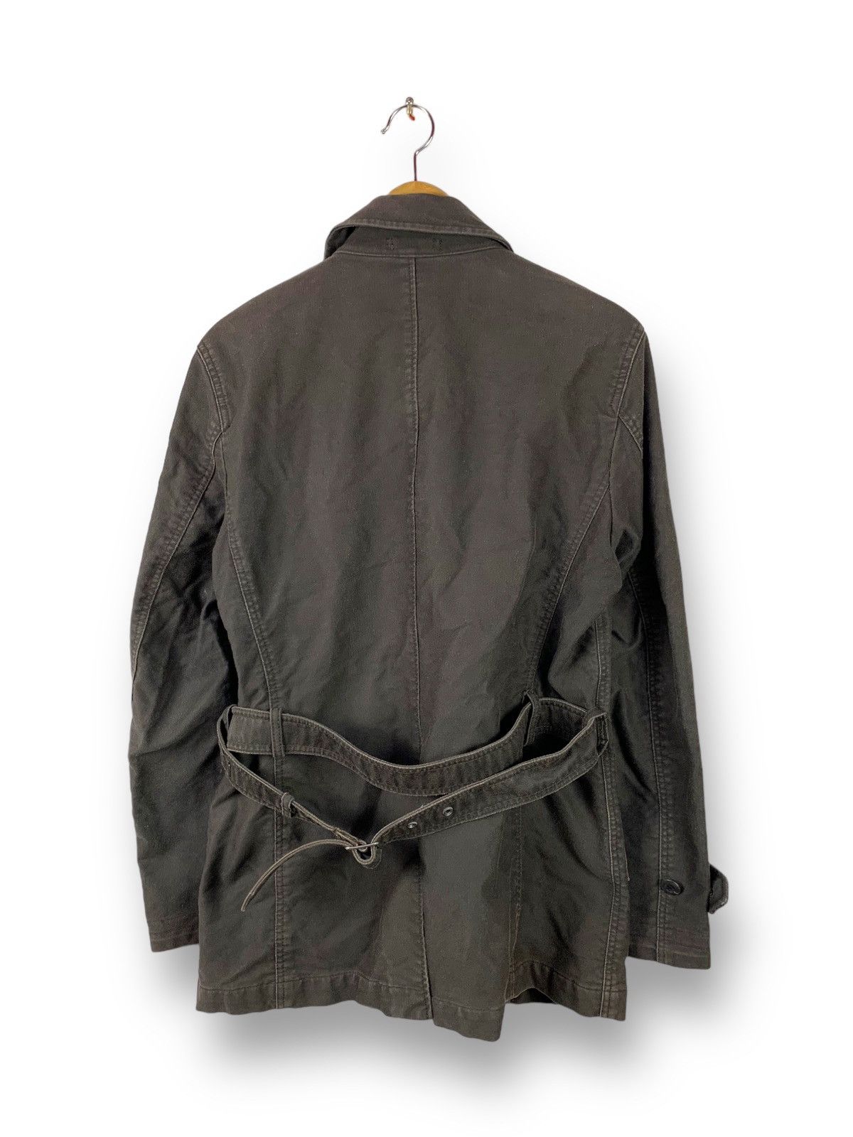 Japanese Brand Rare! Junmen Double Collar Workwear Denim Coat Jacket Size US S / EU 44-46 / 1 - 2 Thumbnail