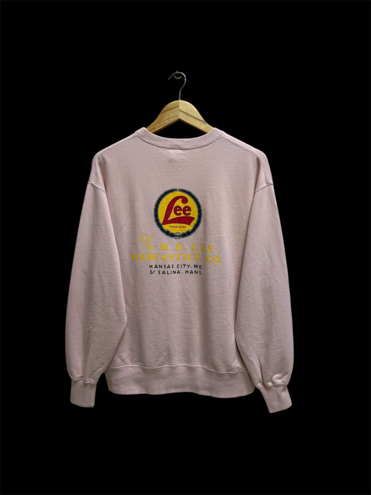 Lee Vintage Lee The H.D Lee Company Backhit Logo Sweatshirt Size US S / EU 44-46 / 1 - 1 Thumbnail