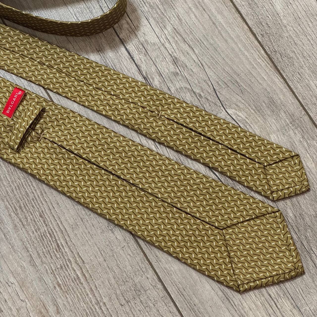 Bvlgari BVLGARI Silk Tie Size ONE SIZE - 4 Thumbnail