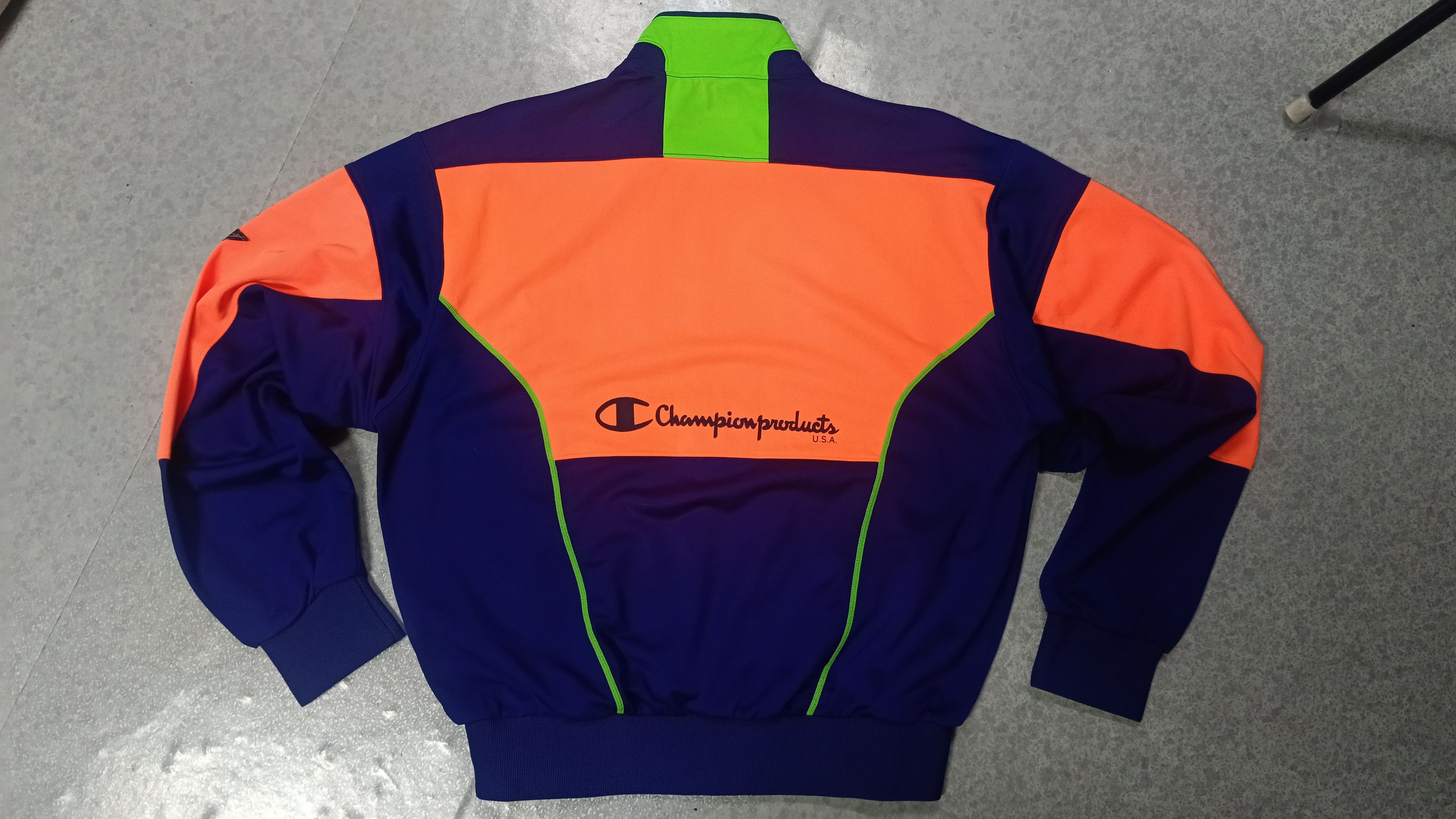 Champion Rare Vintage Champion Colour Block Track Jacket Size US M / EU 48-50 / 2 - 2 Thumbnail