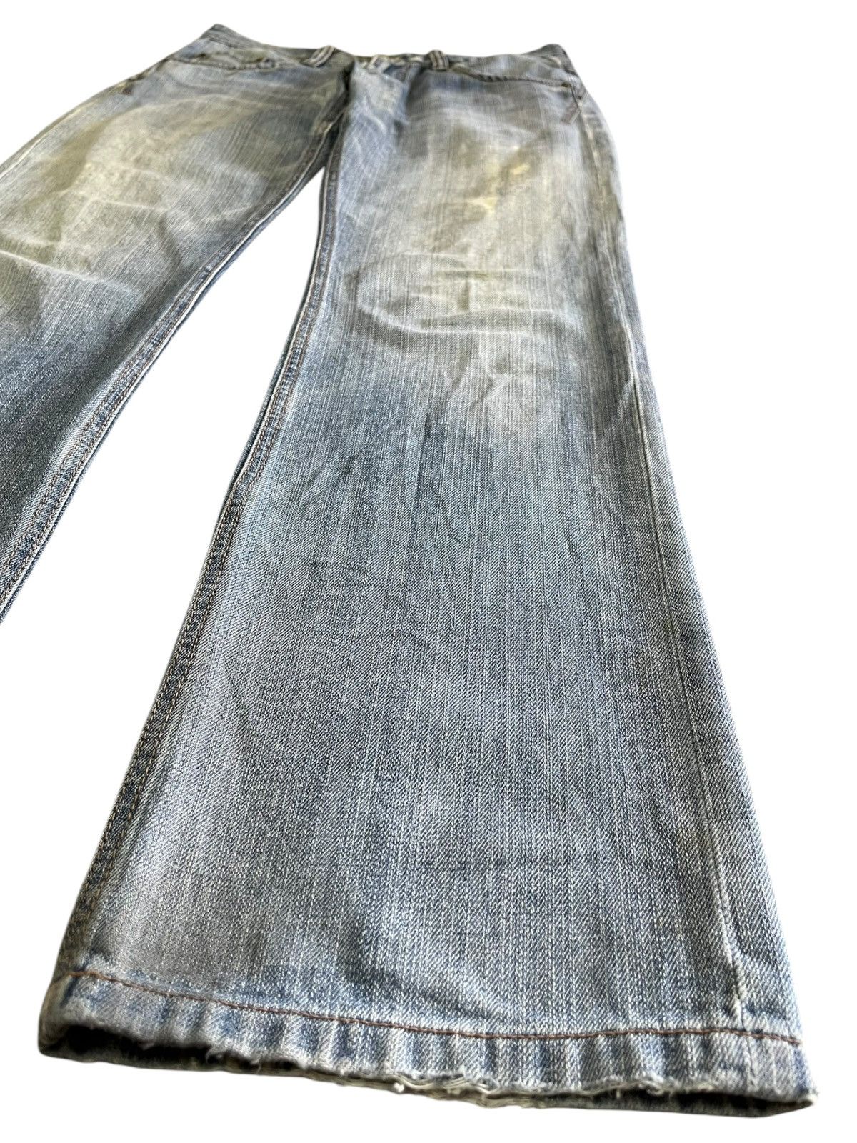 Hang Ten Vintage Hang Ten Flare Faded Denim Size US 32 / EU 48 - 3 Thumbnail