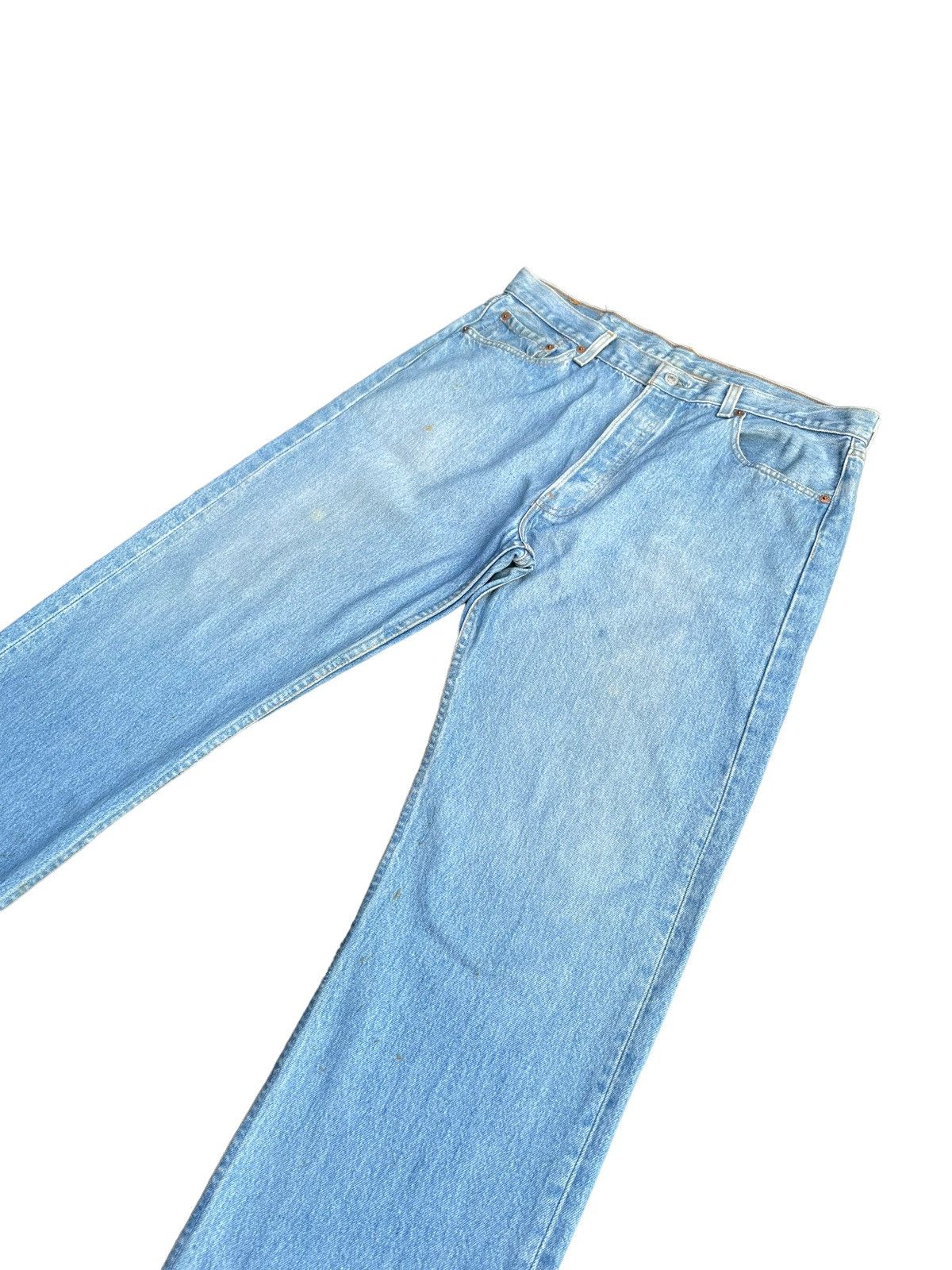 Levi's × Vintage Vintage 1996 Levis 501 Denim Size US 36 / EU 52 - 2 Thumbnail