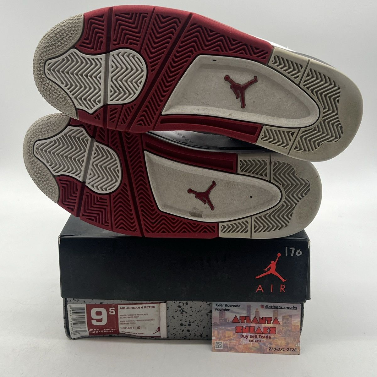 Jordan Brand Air Jordan 4 fire red Size US 9.5 / EU 42-43 - 8 Thumbnail