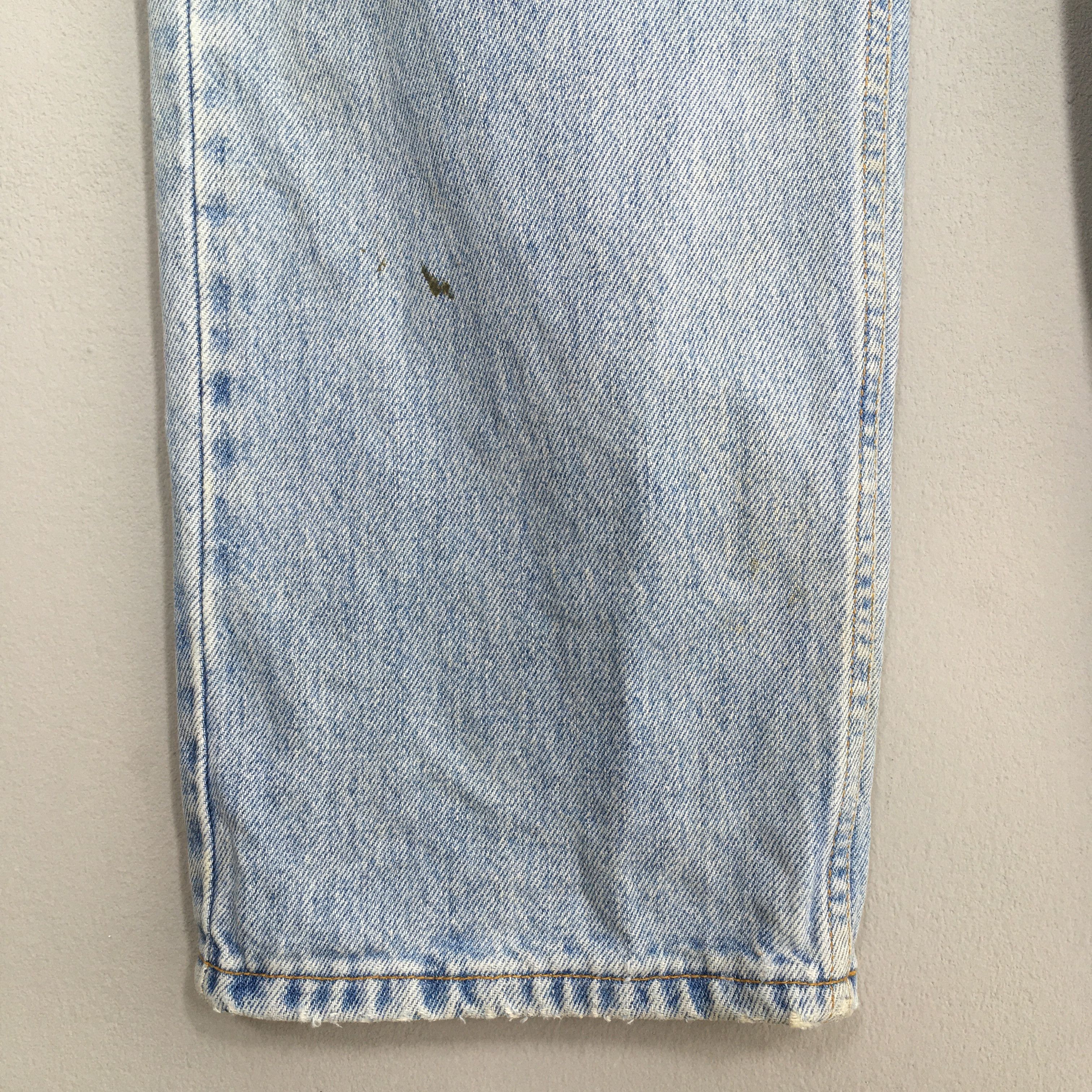 Levi's Size 36x31 Vintage Levis 505 Pale Blue Jeans S822 Size US 36 / EU 52 - 11 Thumbnail