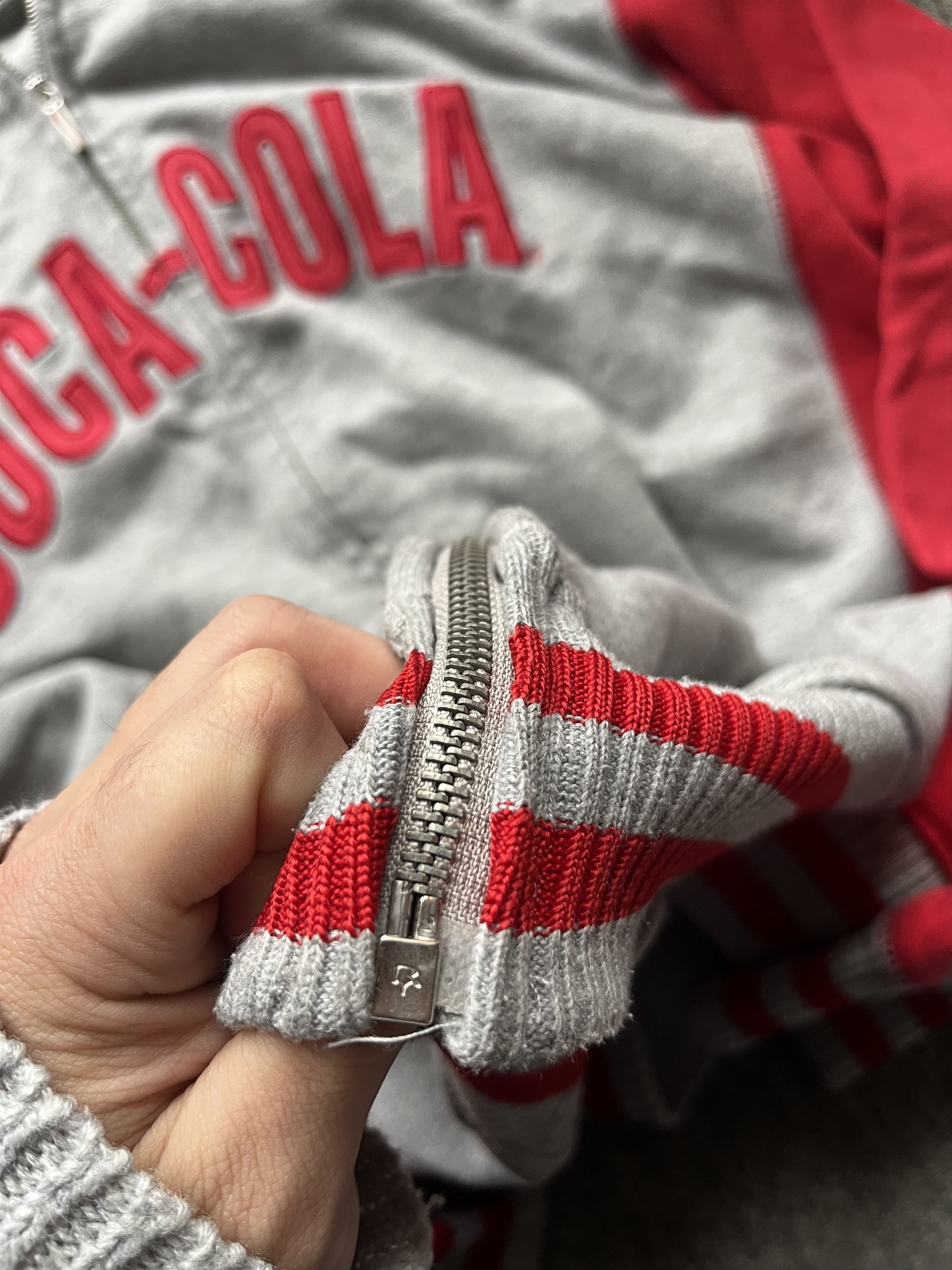 Coca Cola Rare vintage coca cola zip through sweater Size US XL / EU 56 / 4 - 5 Thumbnail