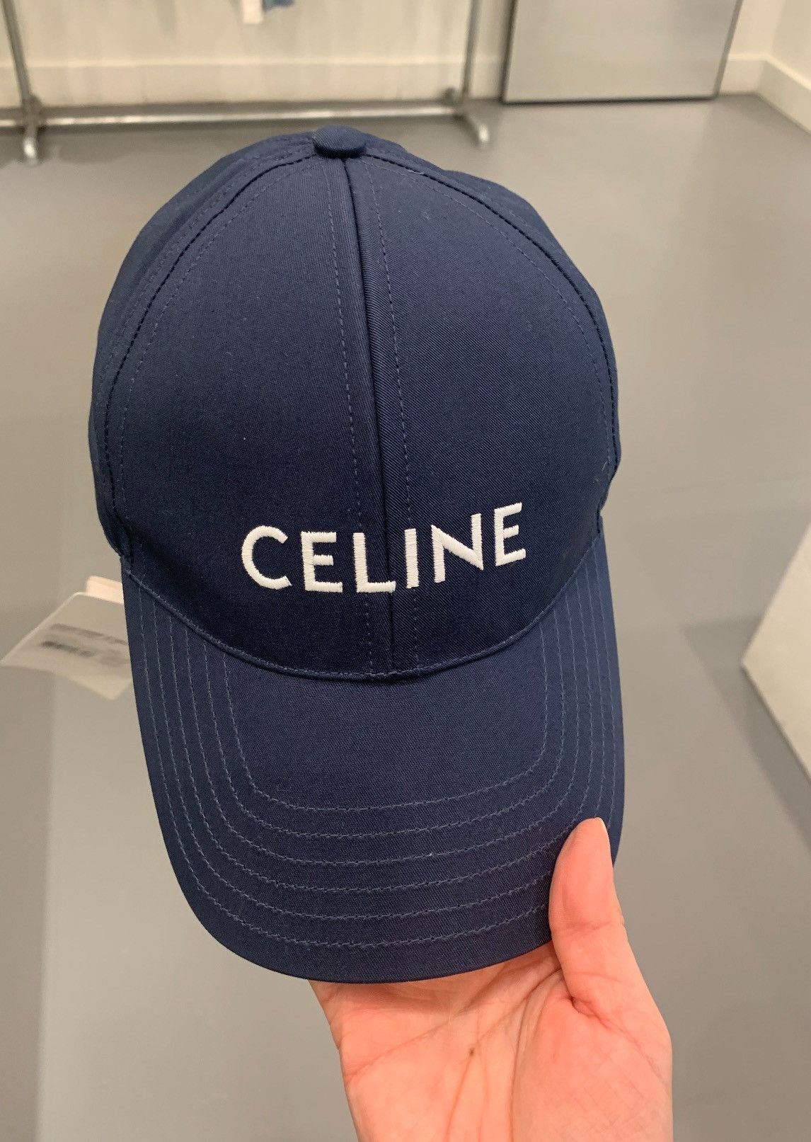 Celine Celine Baseball Cap Hat with logo Size ONE SIZE - 4 Thumbnail