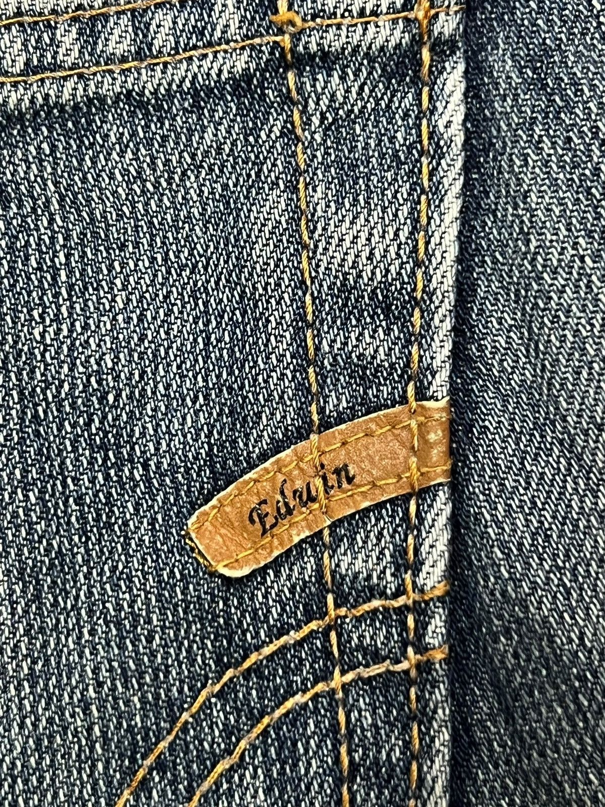 Edwin Vintage Edwin 503 Zylon - Faded Wash, Distressed Denim Size US 32 / EU 48 - 13 Thumbnail
