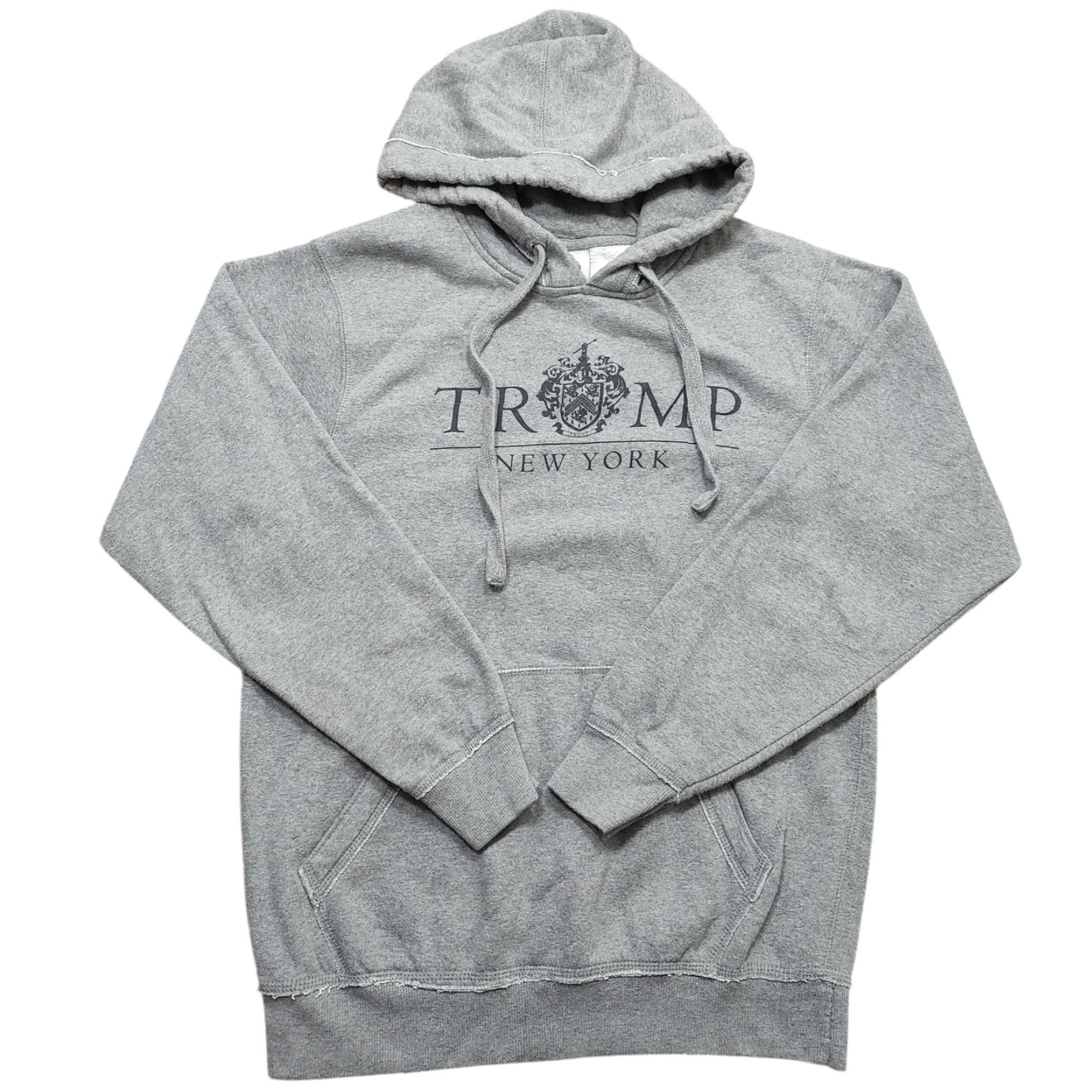 Vintage VINTAGE Trump New York Hoodie Sweatshirt Mens Gray M Logo Pullover Hoodie Casual Outdoor Sports Size US M / EU 48-50 / 2 - 2 Thumbnail