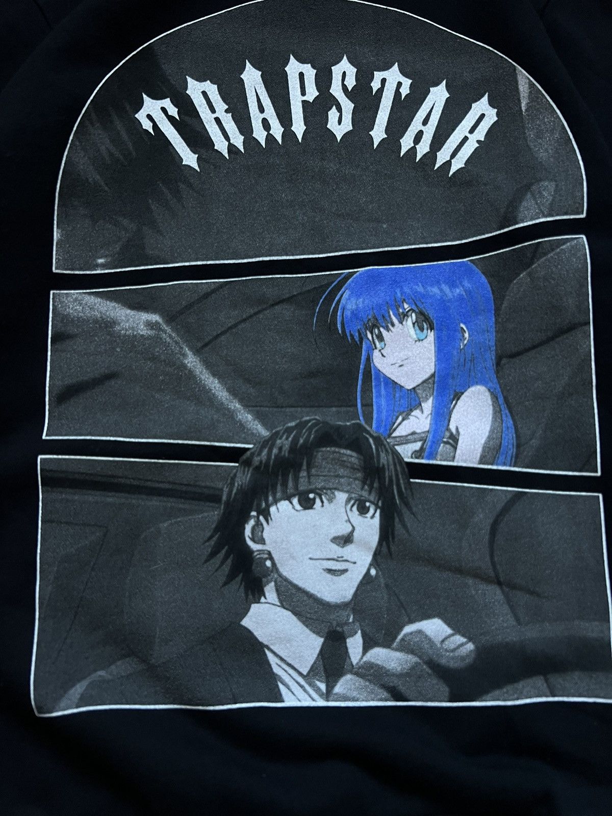 Anime Trapstar London Hunter Anime Big Logo Hoodie Y2K Size US M / EU 48-50 / 2 - 10 Thumbnail