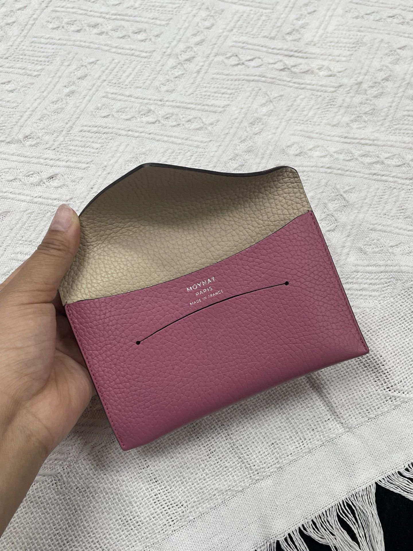 Moynat Moynat Pink Purple Card Case Size ONE SIZE - 3 Thumbnail
