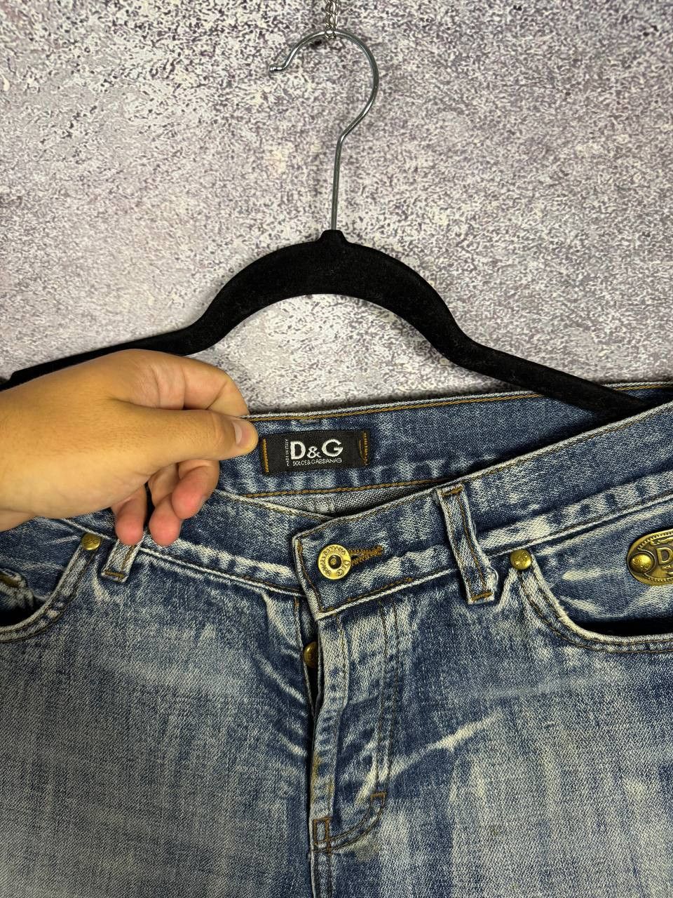 Dolce & Gabbana Vintage Y2K Dolce Gabbana Bootcut Jeans Womens Italy Size 28" / US 6 / IT 42 - 7 Thumbnail