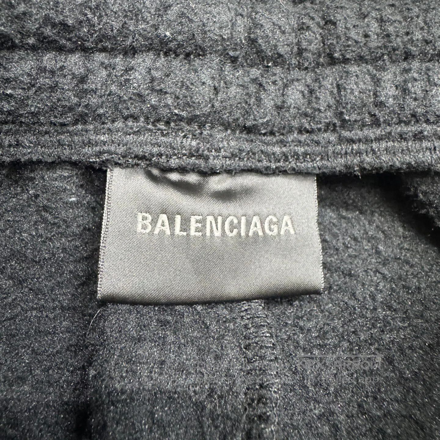 Other Balenciaga Dyed, aged-looking fleece casual pants| Size US 26 / EU 42 - 3 Thumbnail
